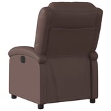 vidaXL Fauteuil Kunstleer Bruin - 40% Korting!