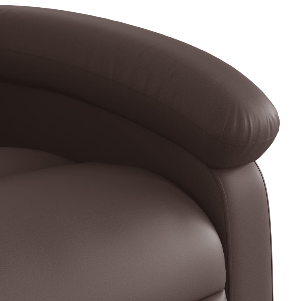 vidaXL Fauteuil Kunstleer Bruin - 40% Korting!