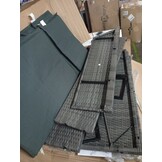 vidaXL Ligbed 2-persoons Poly Rattan Grijs - 60% Korting!