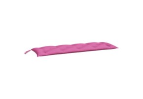vidaXL Tuinbankkussen Roze - 150x50x7 cm - Oxford Stof - 64% Korting!