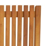 vidaXL Ligbed massief acaciahout