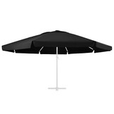 vidaXL Parasoldoek Vervanging 600cm Zwart - 46% Korting!