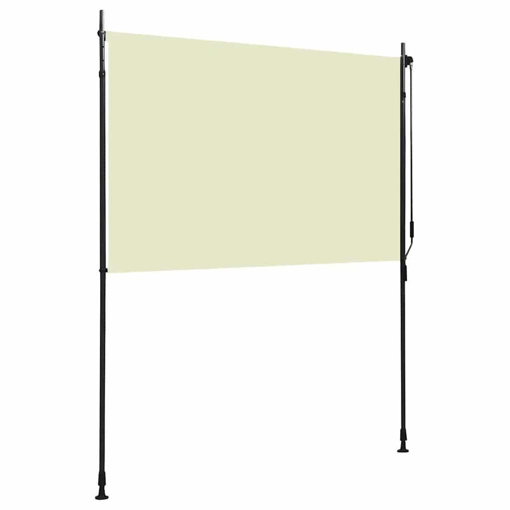 vidaXL Rolgordijn Buiten Crème 200x270 cm - 40% Korting!