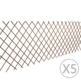 vidaXL Tuinlatwerk 5 st. 180x90 cm (41% Korting)