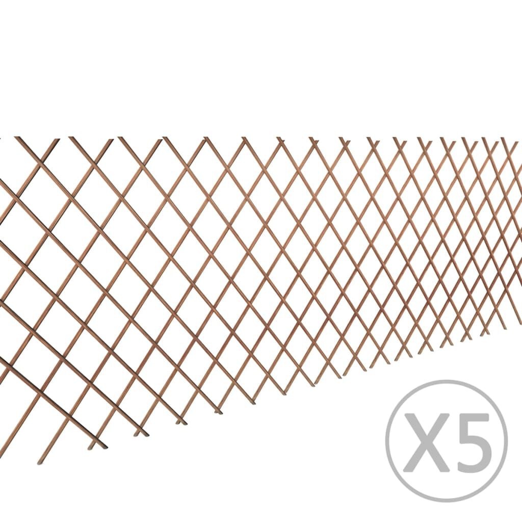 vidaXL Tuinlatwerk 5 st. 180x90 cm (41% Korting)