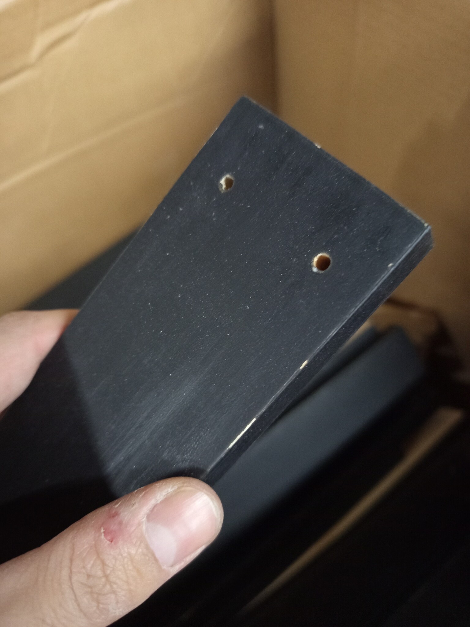 vidaXL Tuinbank Grenenhout Zwart (70% Korting) - Retourproduct