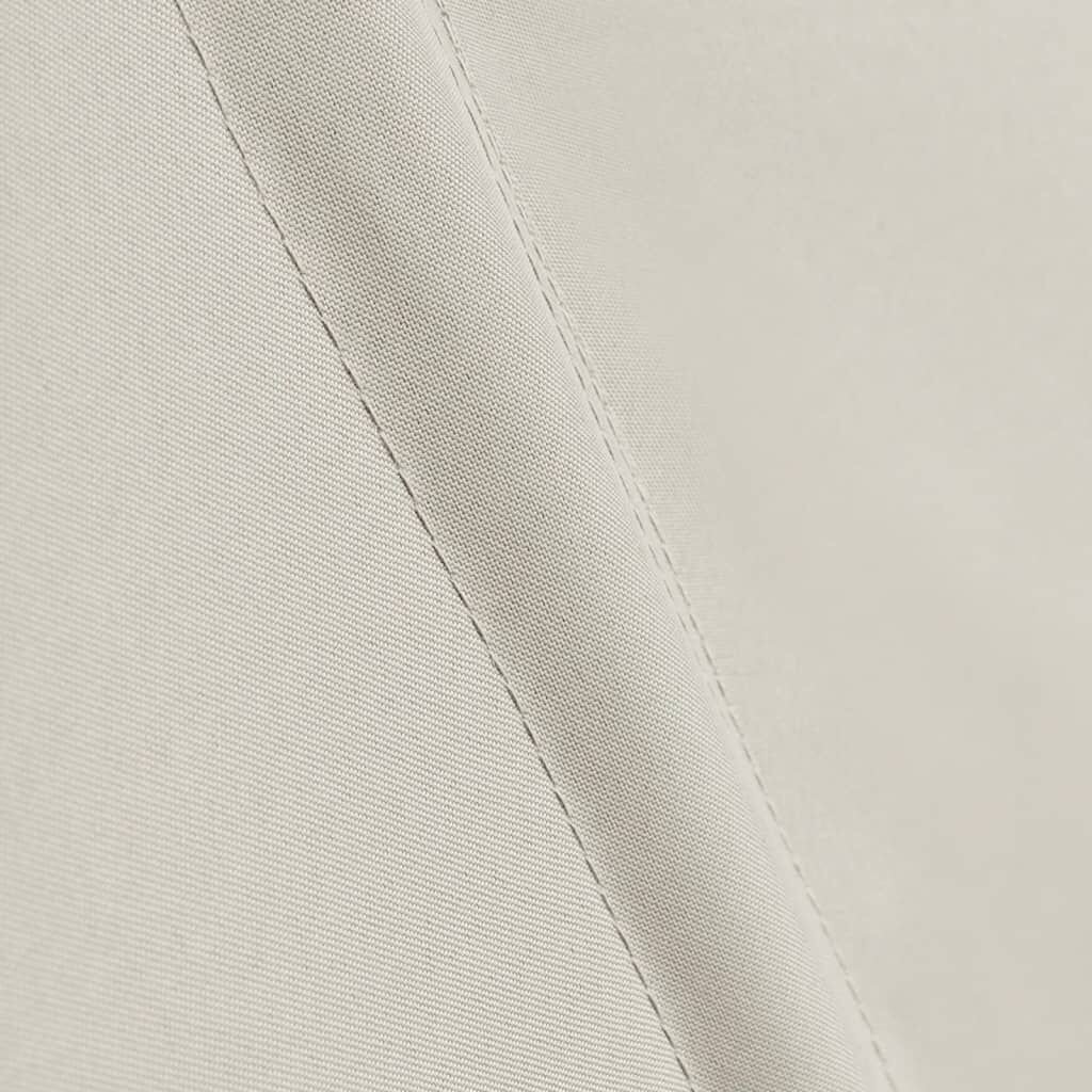 vidaXL Balkonscherm Inklapbaar 160x240 cm Crème - 65% Korting!