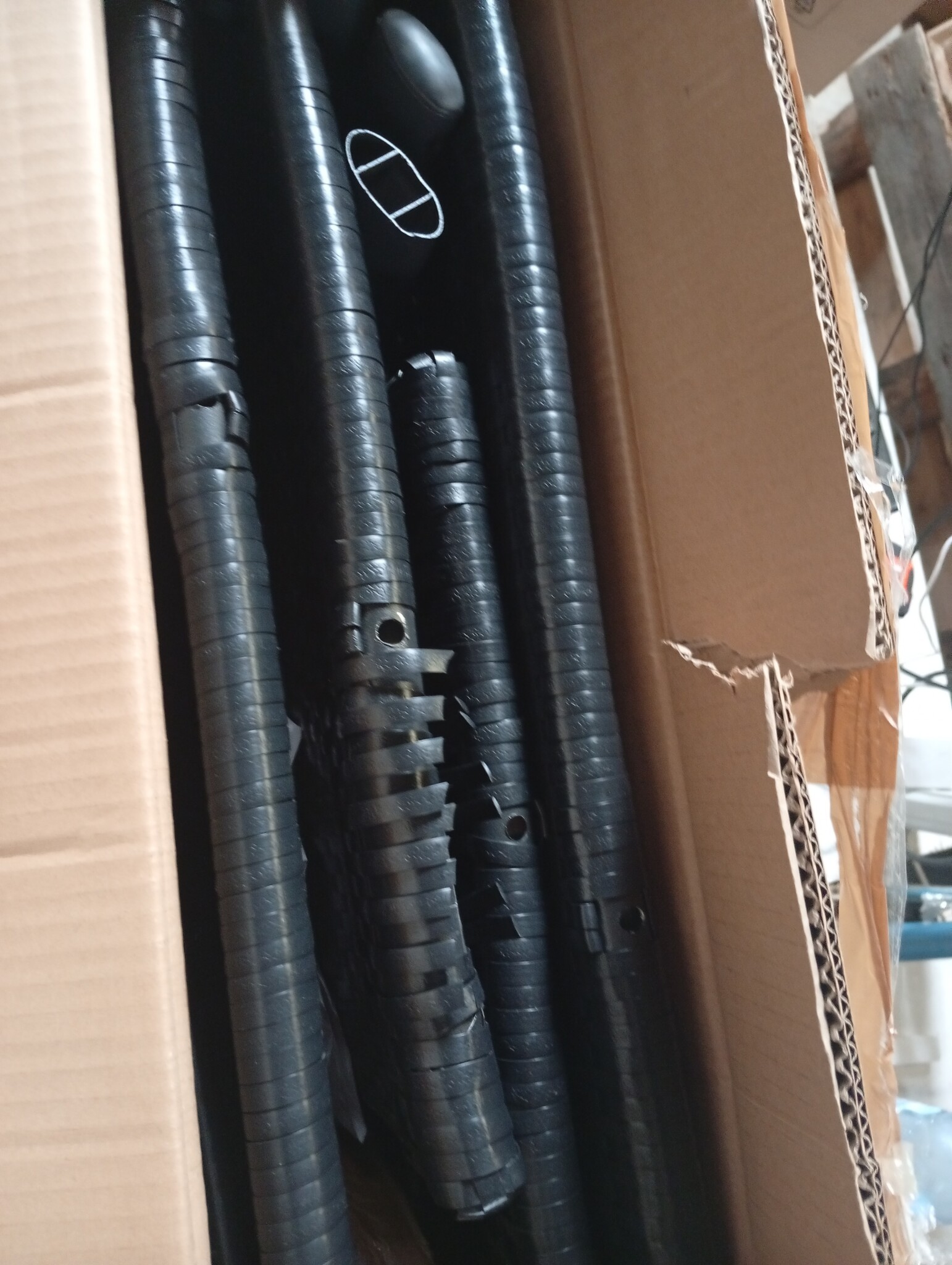 vidaXL Tuinstoelen, stapelbaar poly rattan (2 stuks) - 74% Korting!