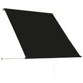 vidaXL Luifel uittrekbaar 100x150 cm Antraciet | 60% Korting