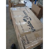 vidaXL Regisseursstoelen 2-st, Bamboe/Stof Rood - 67% Korting!