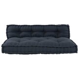 vidaXL Pallet Sofa Kussen (2 stuks) Antraciet - 60% Korting!