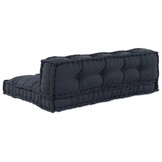 vidaXL Pallet Sofa Kussen (2 stuks) Antraciet - 60% Korting!