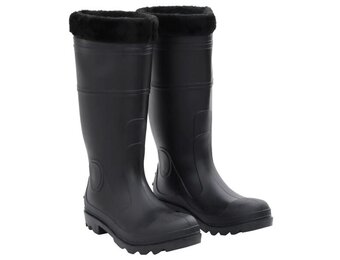 vidaXL Regenlaarzen Zwart Maat 42 - 35% Korting!