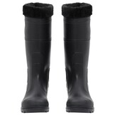 vidaXL Regenlaarzen Zwart Maat 42 - 35% Korting!