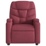 VidaXL Fauteuil Verstelbaar Stof Wijnrood - 40% Korting!