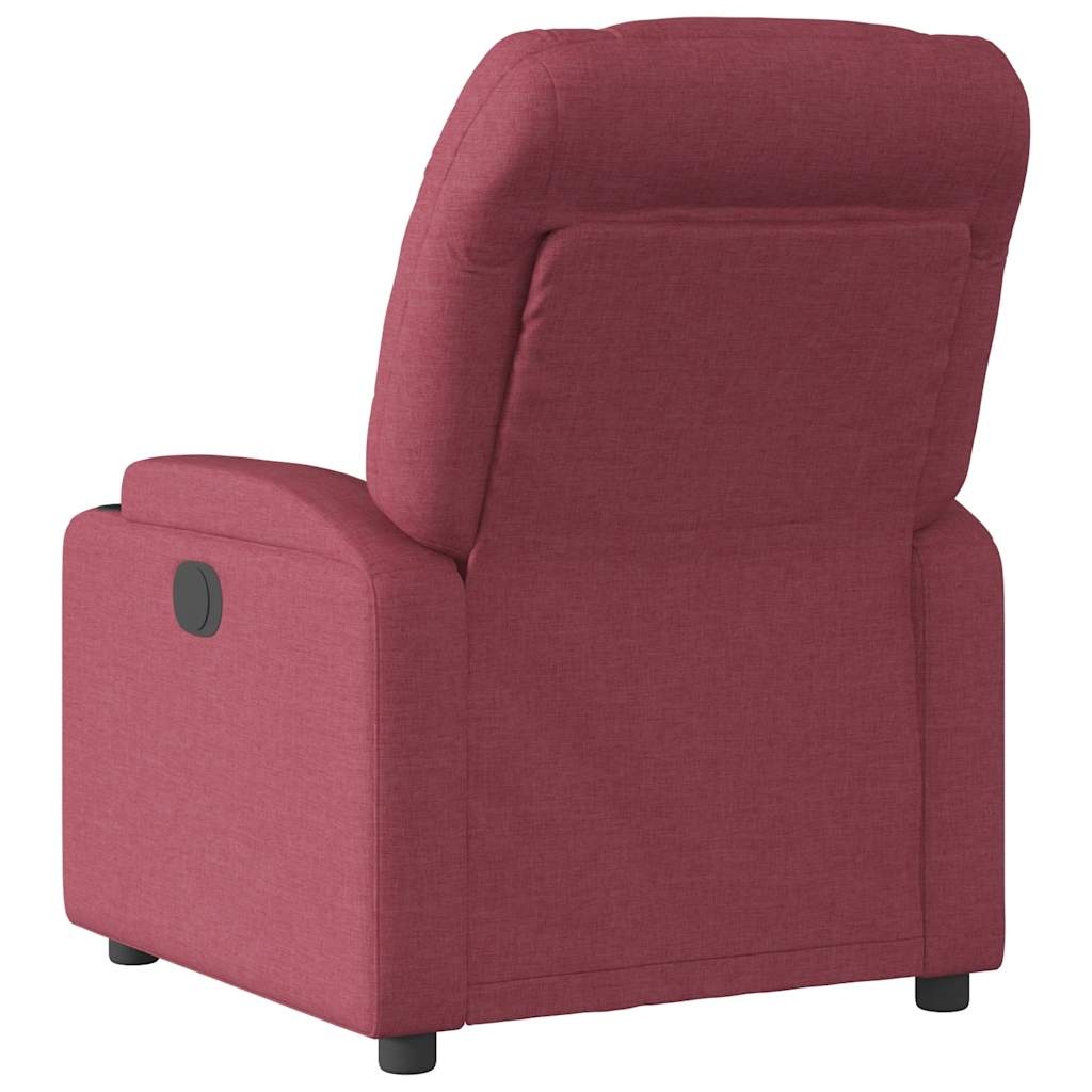 VidaXL Fauteuil Verstelbaar Stof Wijnrood - 40% Korting!