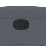 vidaXL Fauteuil Verstelbaar Fluweel Donkergrijs - 40% Korting!