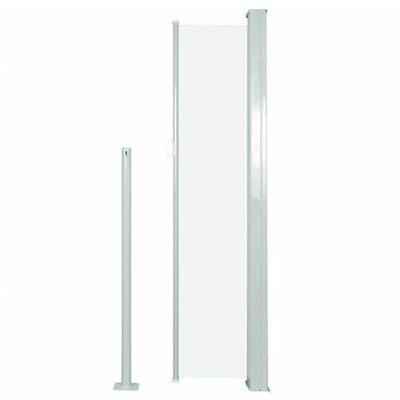 vidaXL Uittrekbaar Tuinscherm Crème 140x300 cm | 56% Korting