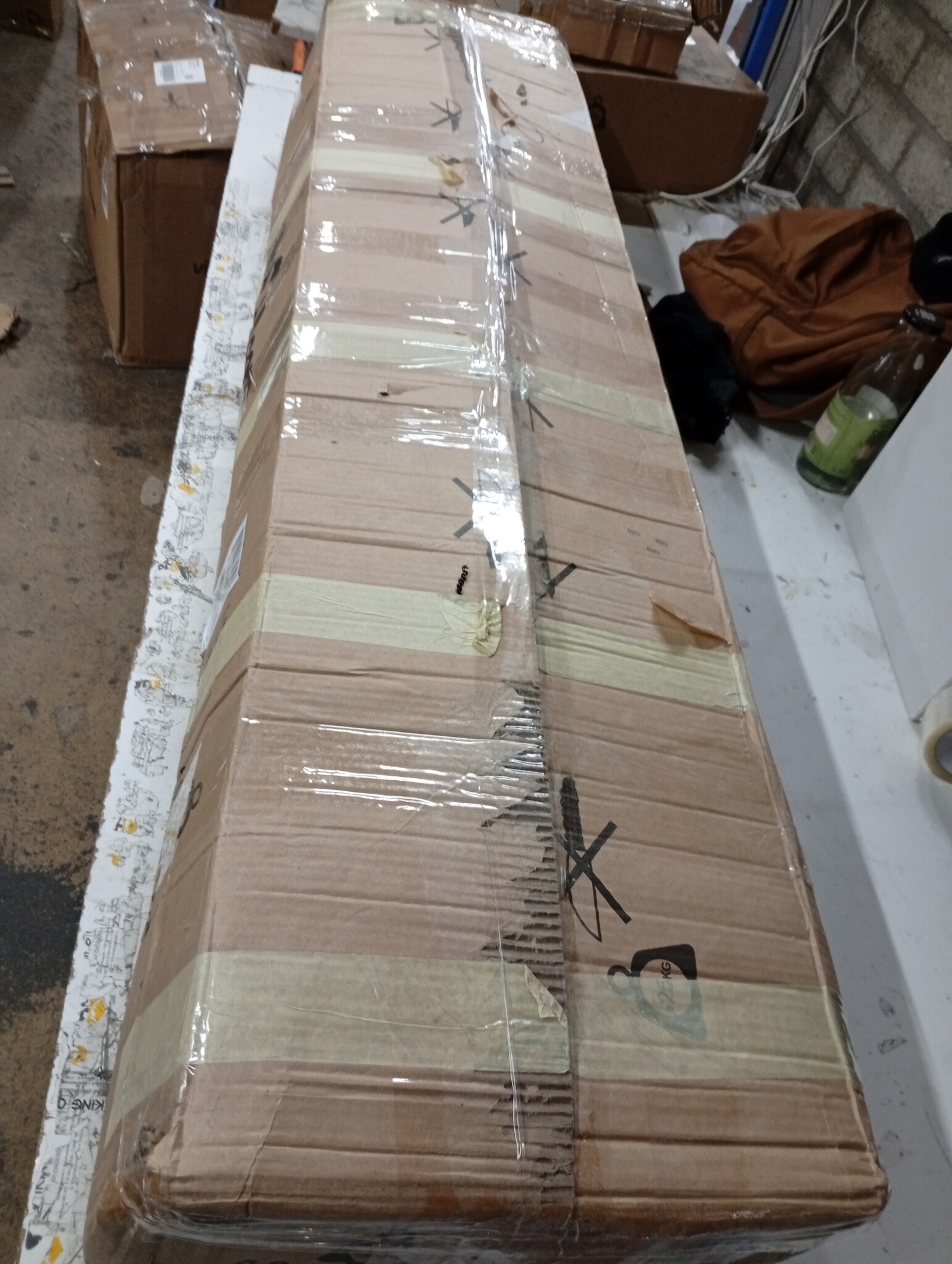 vidaXL Partytent Inklapbaar Pop-up 580x292cm Beige - Nu 55% Korting!