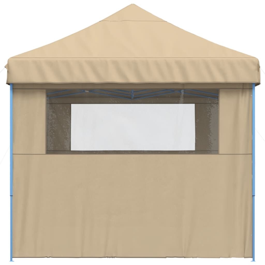 vidaXL Partytent Inklapbaar Pop-up 580x292cm Beige - Nu 55% Korting!