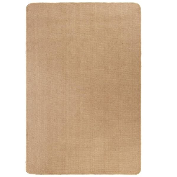 vidaXL Jute Tapijt (140x200 cm) - Natuurlijk & Anti-slip | -40%