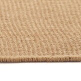 vidaXL Jute Tapijt (140x200 cm) - Natuurlijk & Anti-slip | -40%