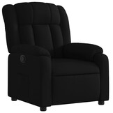 vidaXL Fauteuil Verstelbaar Stof Zwart - 40% Korting!