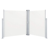 vidaXL Uittrekbaar Windscherm 140x600 cm Crème - 61% Korting!