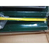 vidaXL Verhoogde Plantenbak Staal Groen (400x80x77cm) - 60% Korting!