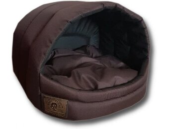 Hondenmand voor kleine hond - 45x49x36 cm - Bruin - 70% Korting