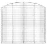 vidaXL Schanskorf Gewelfd 200x30x160/180cm | 68% Korting!