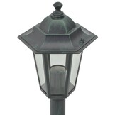 VidaXL Tuinpaalverlichting 6-delig 110cm Aluminium - 65% Korting!