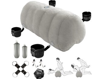 Lumbaal Kussen: Seks Posities, Dildo Houder, Handboeien & Tepelklemmen (47% Korting)