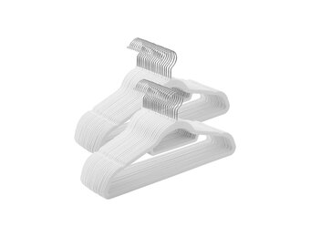 Antisliphangers Zilver+Wit 20 Stuks - 57% Korting!