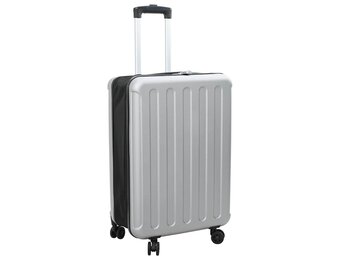 vidaXL Koffer met slot Zilver - 43x27x66cm ABS (53% korting)