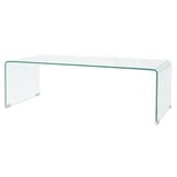 vidaXL Salontafel Gehard Glas - 98x45x30 cm - 40% Korting!