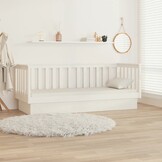 vidaXL Slaapbank Grenenhout Wit - 40% Korting!