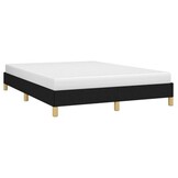 vidaXL Bedframe Zwart 140x200cm - 60% Korting!