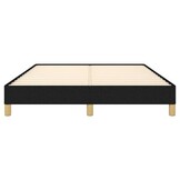 vidaXL Bedframe Zwart 140x200cm - 60% Korting!