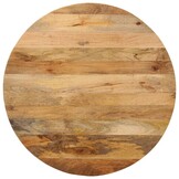 VidaXL Tafelblad Mangohout Rond Ø 80x2,5cm - 40% Korting