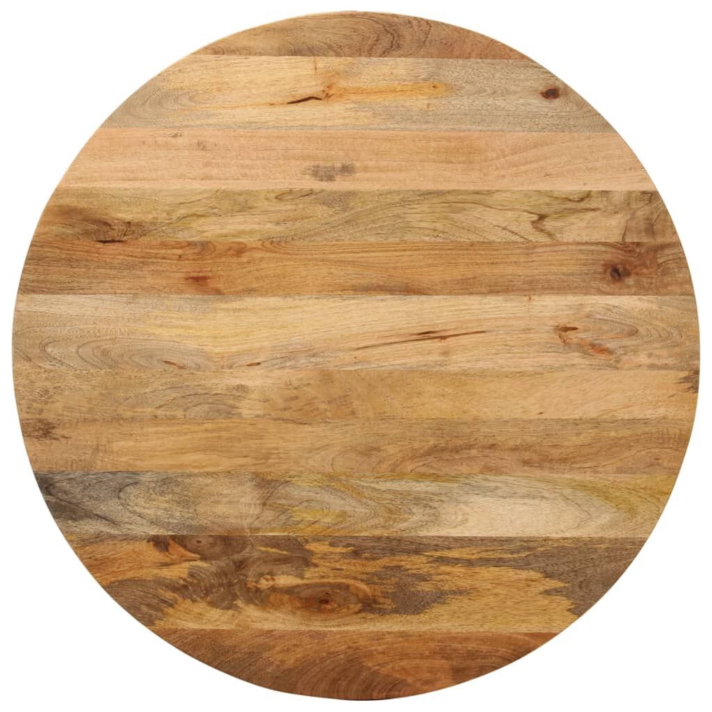 VidaXL Tafelblad Mangohout Rond Ø 80x2,5cm - 40% Korting