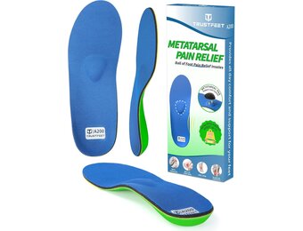 Orthopedische Inlegzolen - Blauw - Maat A (EU 36-37) - 47% Korting!