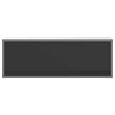 vidaXL Gereedschapskast - Zwart/Grijs (100x25x35cm) - 40% Korting