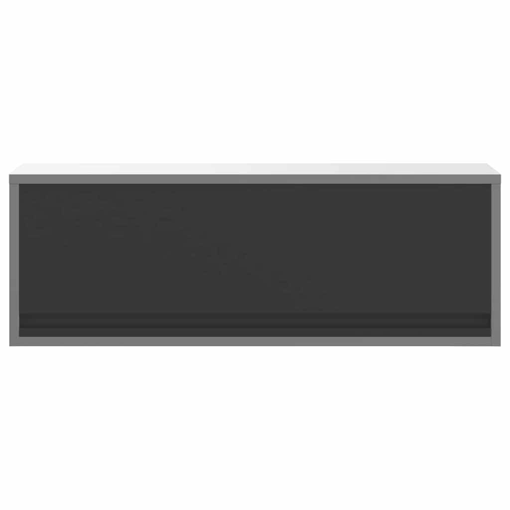 vidaXL Gereedschapskast - Zwart/Grijs (100x25x35cm) - 40% Korting