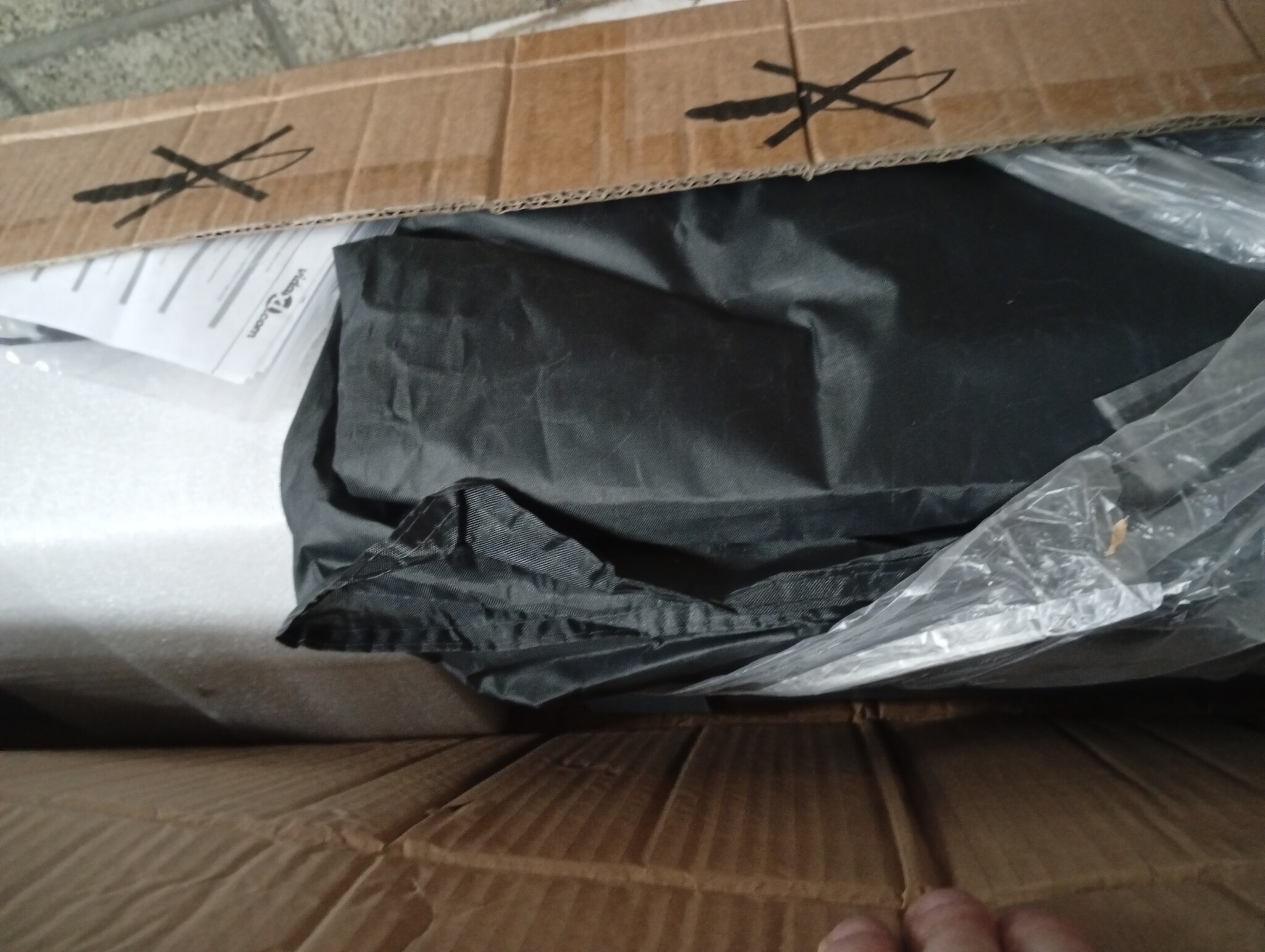 VidaXL Partytent Blauw - 2x2m - 60% Korting