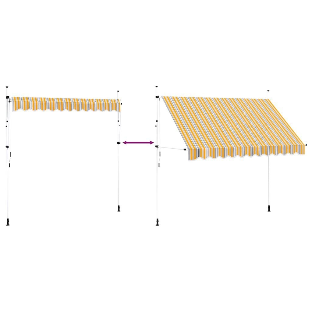 vidaXL Luifel Handmatig Uittrekbaar 300cm - 47% Korting!