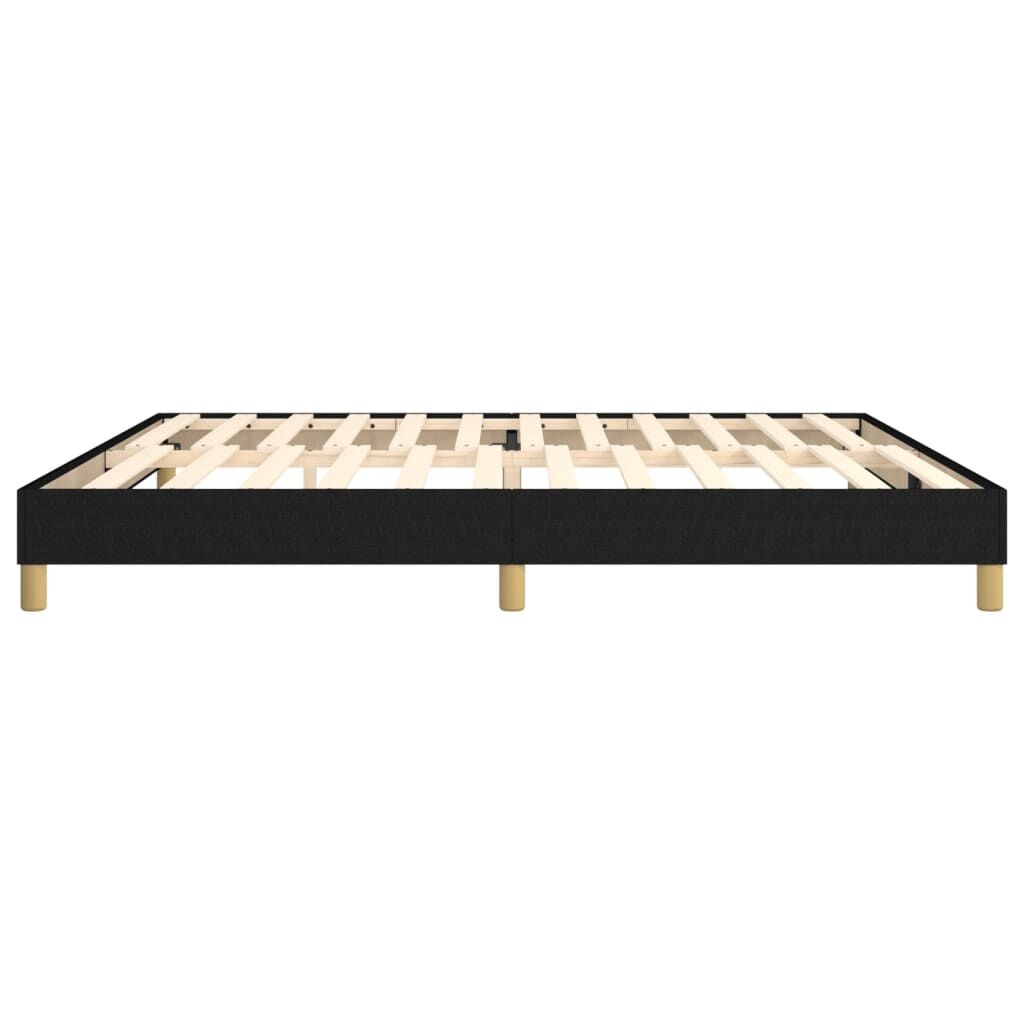 vidaXL Bedframe Zwart Stof 200x200 cm | -40%