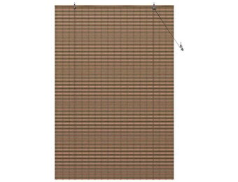 VidaXL Bamboe Raamblind Bruin 140x220cm - 40% Korting!