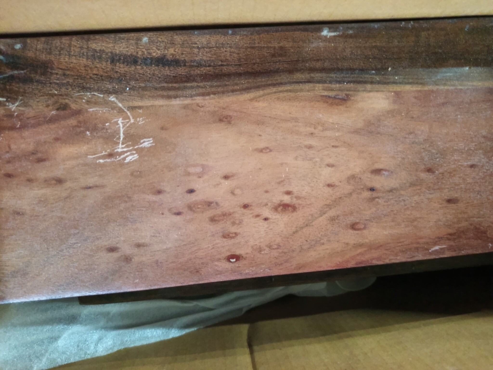 vidaXL Salontafel Massief Acaciahout - 80x80x30 cm - 60% Korting