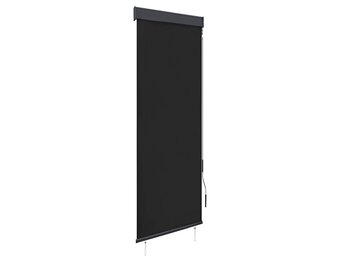 vidaXL Rolgordijn Buiten 60x250 cm Antraciet - 51% Korting!